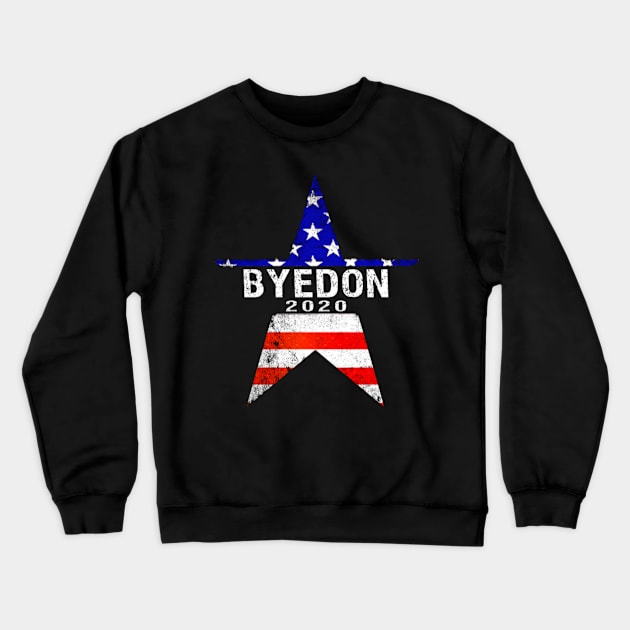 Joe Byedon 2020 ,Funny President Biden vintage design american flag Crewneck Sweatshirt by Jozka